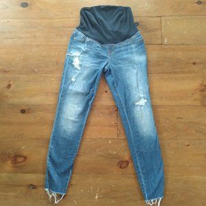 Isabel Maternity Distressed Jeggings Sz 2